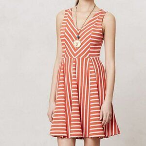 Anthropologie Saturday Sunday Striped Mini Dress Small